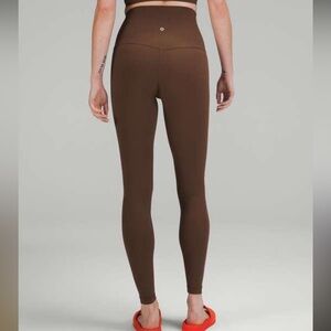 Lululemon super high waisted Java align 28” leggings